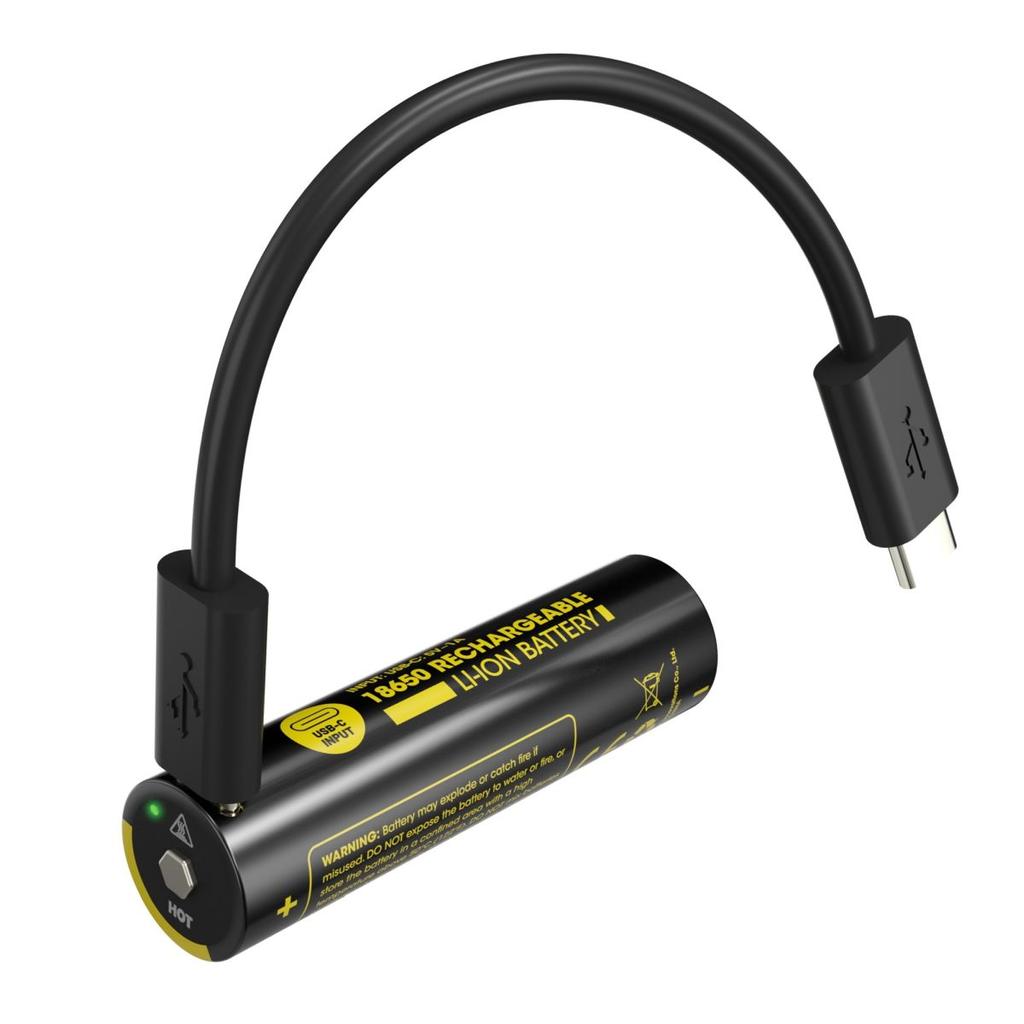 Akumulator Nitecore NL1836R 18650 3600 mAh 3.6 V USB-C