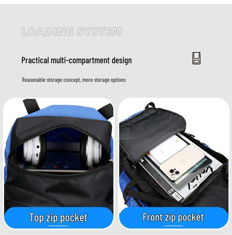 90L Unisex Travel Backpack: Spacious Outdoor, Camping & Hiking Bag