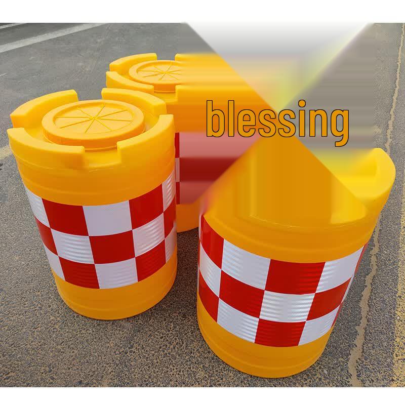 Water-Filled Road Safety Anti-Collision Barrier