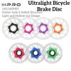 160mm 140mm Centerlock Brake Disc Floating 160mm 140mm 6 Screws Disc Rotor Cooled Lightweigh for Mtb Road Mountain Bike