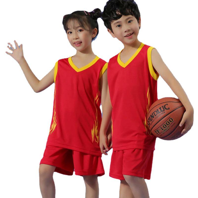 Basketball Uniform Sets for Men, Women, and Children - Sports Performance Jerseys with Printed Logo for Competition and Training.