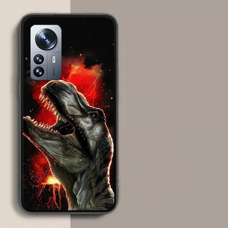 World Jurassic Park Phone Case For Xiaomi Poco X3 NFC X4 GT M3 M4 M5 M5S X7 X6 X5 F6 Pro F5 F4 Mi F3 F2 Cover TPU Capa Coque Cle