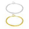 Women Bracelet Hollow Out Adjustable Length Retro Style Silver Plated Anti-rust Prom Daily Dating Wrist Chain Lady Jewelry Birthday Present