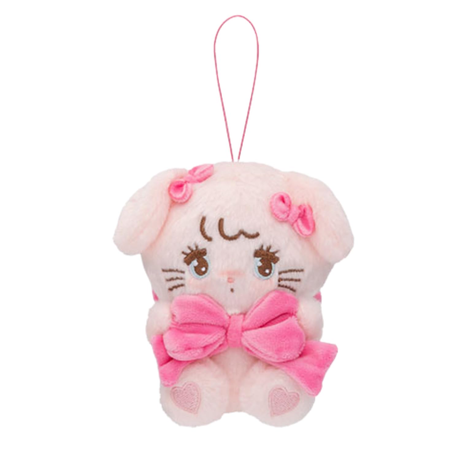 

Mikko Characters Hug Ribbon Mascot Mikko 5 types Approx. 10cm (Cammy)