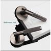 American Simple Black Bathroom Lock Bathroom Home Interior Bathroom Door Handle Wooden Door Lock Knurled Privacy Lock Thread Lock3