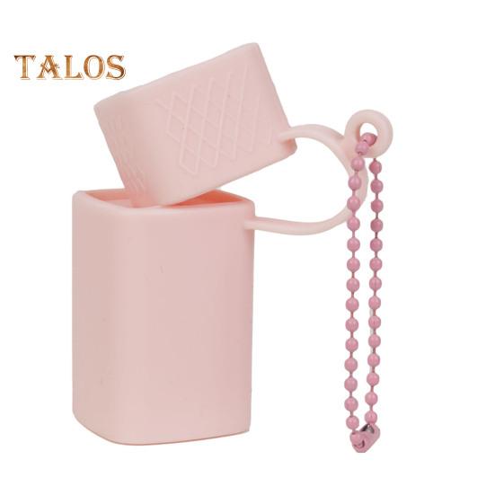 Silicone Lipstick Holder Protective Bag Easy to Carry Lightweight Portable Versatile Lipstick Sleeve Lipstick Organizer