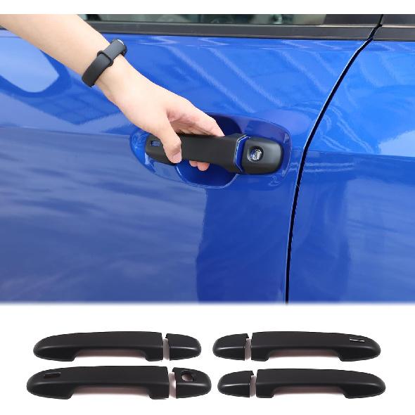 

Aunginsy Car Exterior Door Handle Trim Covers Compatible with Subaru WRX 2022-2025/Subaru Crosstrek 2023-2025 Car Outside Front Rear Door Handle матовий чорний колір