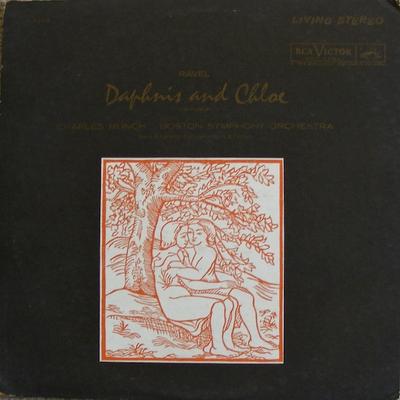 LP Record MAURICE RAVEL, CHARLES MUNCH / BOST - Daphnis And Chloe (Complete) LSC2568 RCA Victor Red 1961 US Classical Used