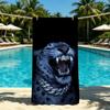 Animal Cool Diamond Towel For Outdoor Camping Beach Towel Super Absorbent Quick-Drying Summer Towel