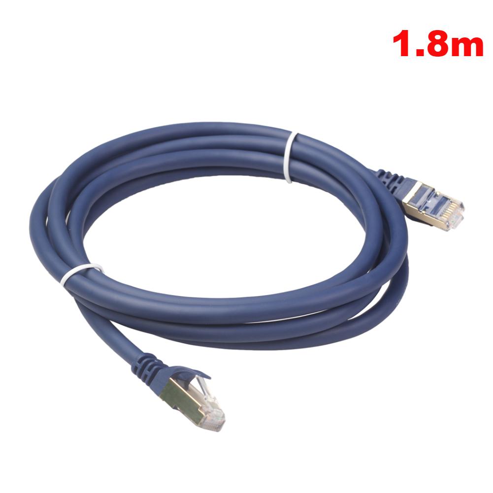 30-1M Ethernet Cable 40Gbps 2000MHz CAT8/5E Networking Elastic PVC Internet Lan Cord for Laptops PS4 Router RJ45 NetworkCable