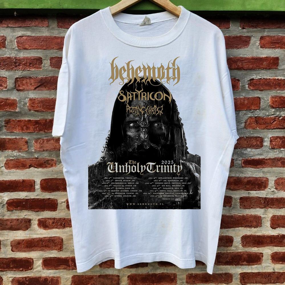 The Unholy Trinity Tour Satyricon Band T Shirt  Unisex T-Shirt S