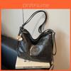 Elegant Pu Material Vintage Tote Bag For Women With Spacious Interior And Trendy Design
