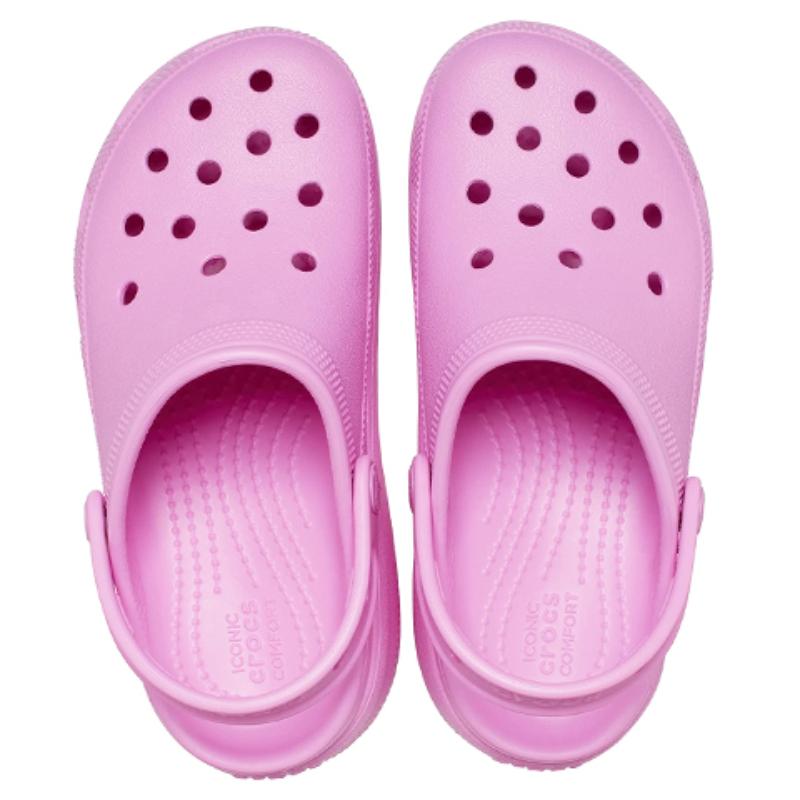Crocs Classic Clog EVA Beach Sandals 4.5cm Women's Pink