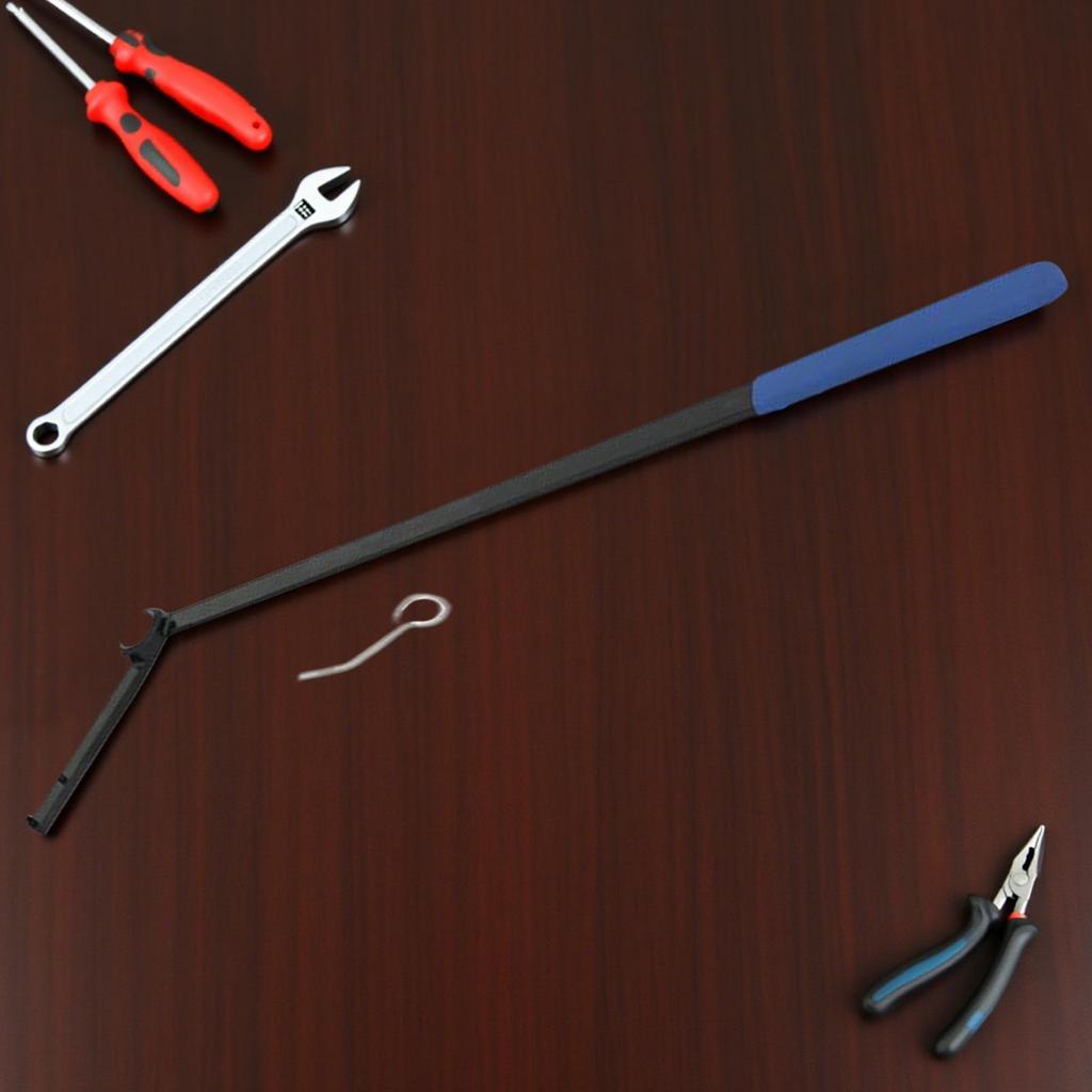 Car Repair Tool Serpentine Belt Tensioner Removal Tool Mini Pulley Wrench Pulley Disassembly Wrench Serpentine Belt Tool for Car