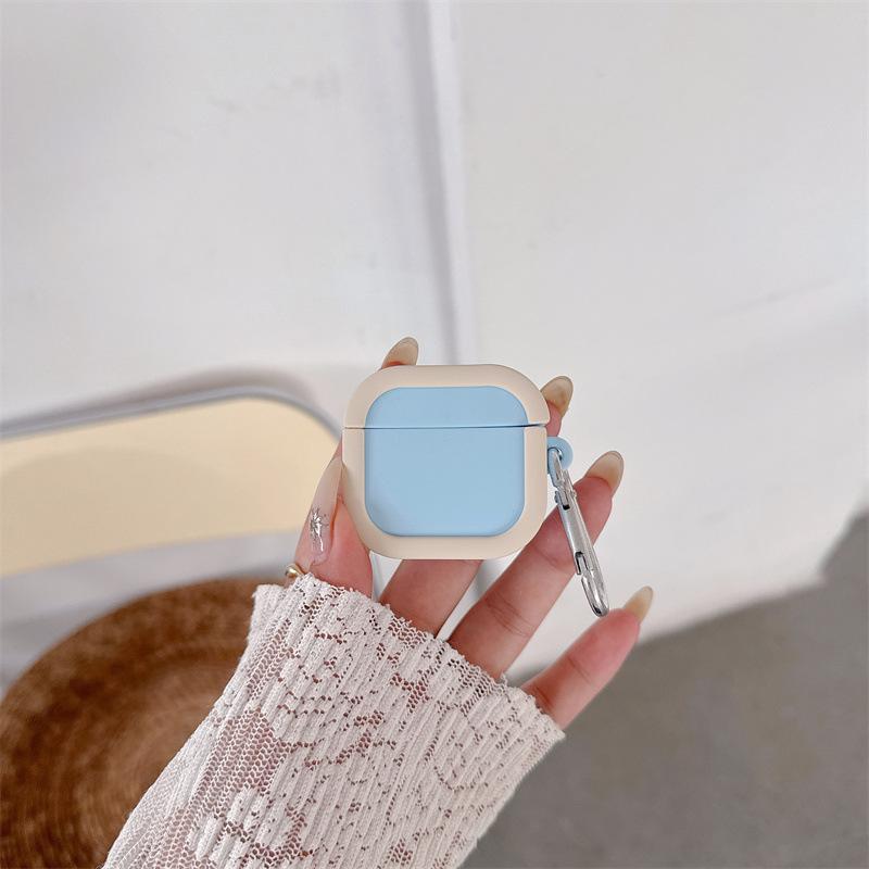 INS style simple macaron color matching AirPods 1 /pro1/pro1 earphone protective case cover new women