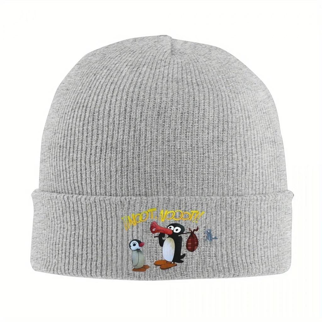 New Penguin Noot Noot Warm Knitted Cap Hip Hop Bonnet Hat Autumn Winter Outdoor Beanies Hats For Unisex Women Adult