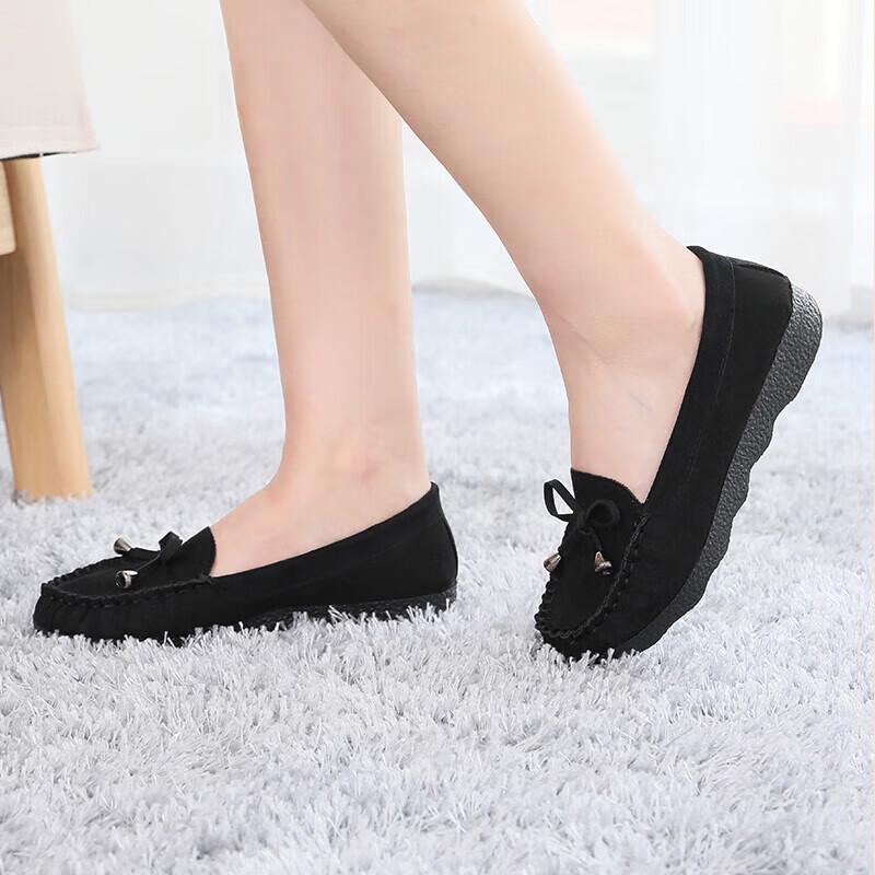 Women s Old Beijing Cloth Shoes with Bowknot EU 36