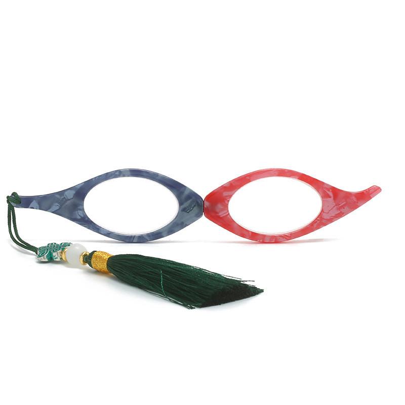 

Лупа на шею, Акриловая линза высокой четкости, Ручные очки для чтения газет для пожилых людей, Многоцветная комбинация 100