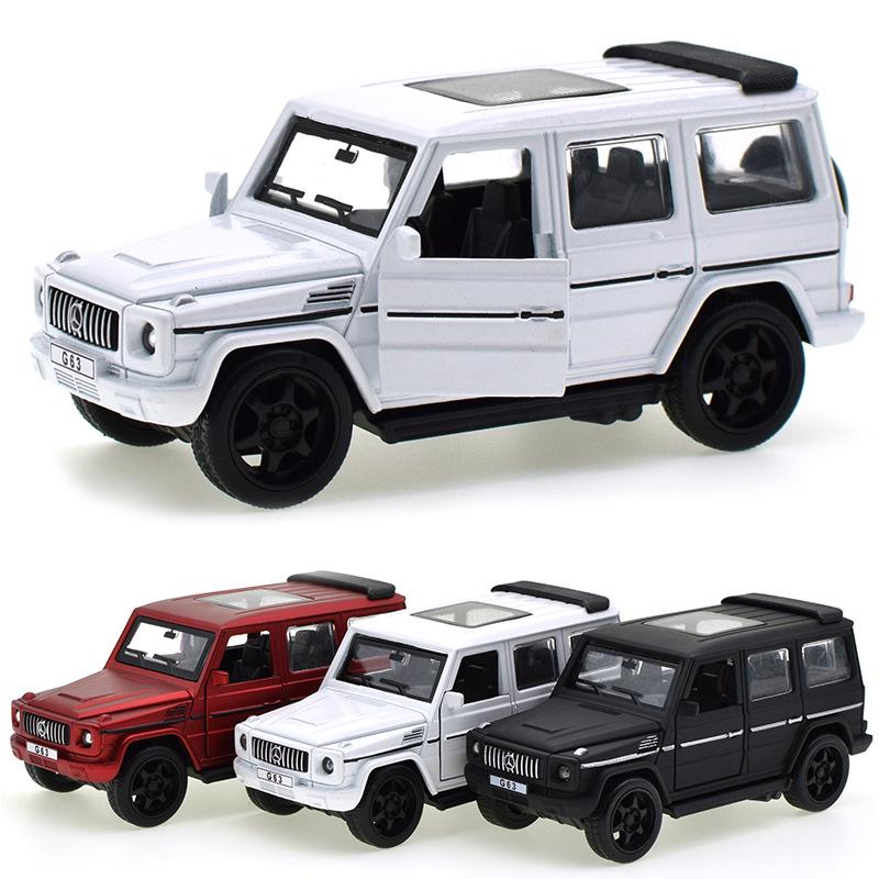 

1:32 Моделирование Benz G63 SUV Jeep AMG Модель из сплава Автомобиль с откатом Транспортные средства Игрушка для дома Декор Детский подарок
