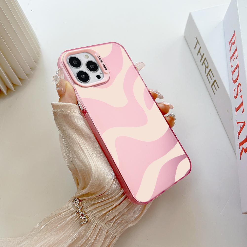 Fashion Colorful Sliver Double Sided Phone Shell Soft Edge Hard Case Full Cover Shockproof Phone Casing for Samsung A16 A55 Xiaomi Redmi 14C Poco C75