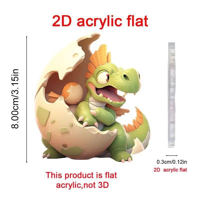 

Colorful Dragon Acrylic Baby Christmas Car Pendant For Festive And Fun Interior Accents