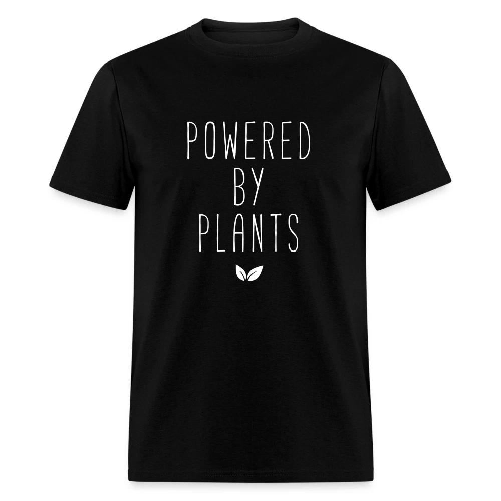Powered by plants shirt Vegetarian T-Shirt Vegan size S-6XL S