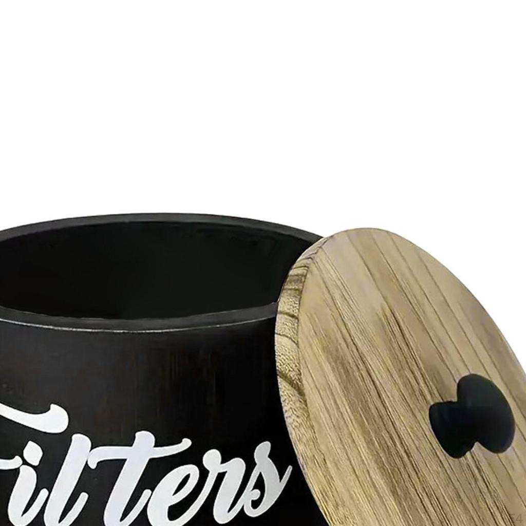 Coffee Filter Holder Kitchen Canister with Sealed Lid for Tea And Storage