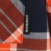 Mammut Check Pattern Long Sleeve Trovat Shirt M Orange Outdoors Men's Used