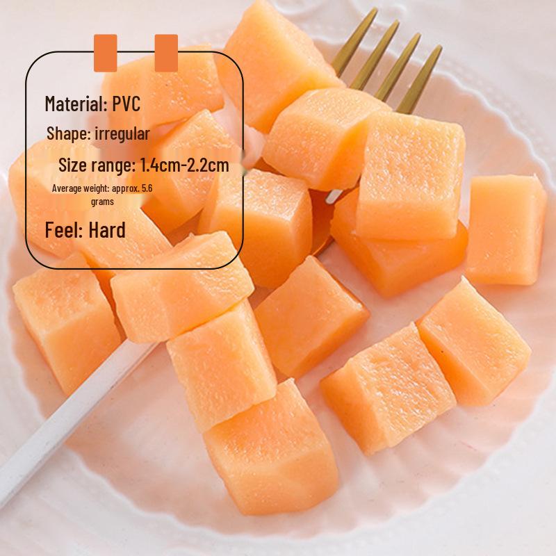 DIY Fruit Pie Materials: Kiwi & Dragon Fruit Play Food Pieces - Handmade Model Ornaments & Props