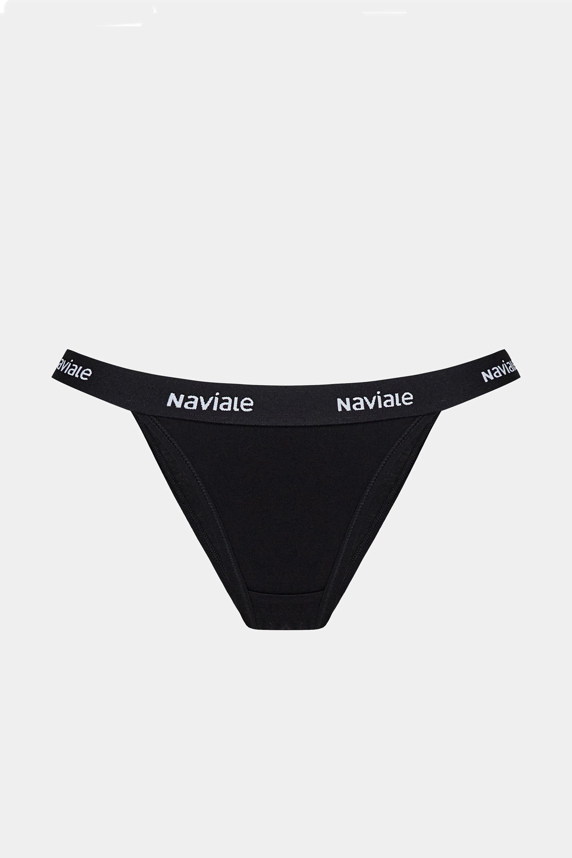 

Трусики бразиліана Naviale (90270) 2(S) прозорий колір чорний