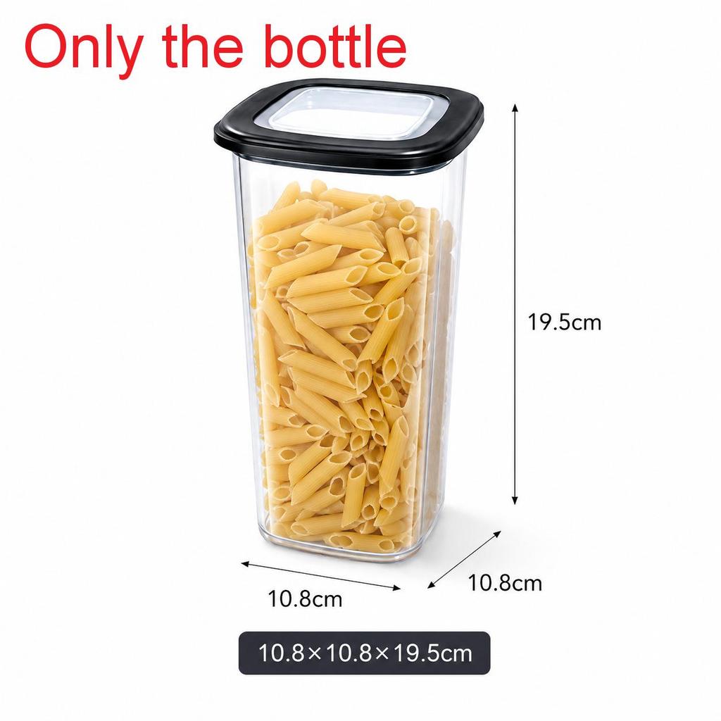 Food Grade Pp Sealing Storage Box With Lid For Kitchen Food Preservation