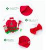 Friking Christmas Santa Baby Long and Sizes and Baby Costume Size Costume, Children's Costume, Dress, Sleeves, 4-Piece Set, Dress, Socks, Shoes,