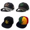 Baseball Cap For Men Women With Embroidered Maple Leaf Summer Outdoor Casual Adjustable Polyester Hat