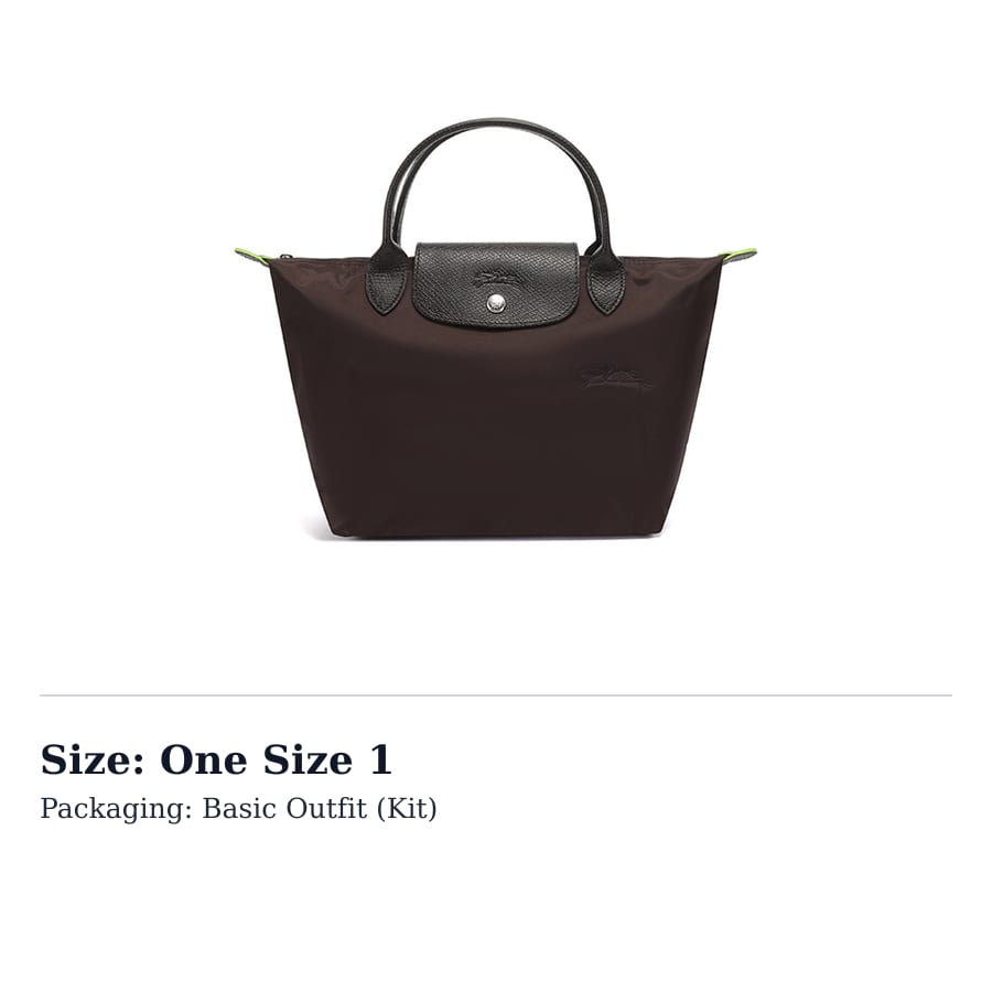 Longchamp Bolso Tote Pliage Green de Lona Reciclada Pequeño para Mujer Color Moca 1621919002
