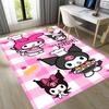 home decor Kuromi Pattern Printed Rug suitable for living room game room computer room bedroom carpet Halloween gift