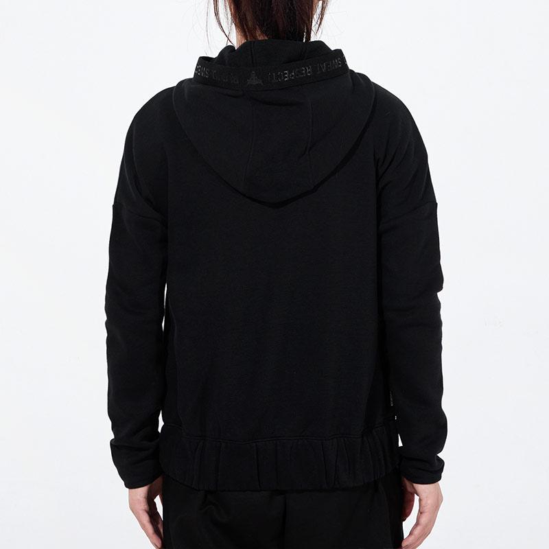 Under Armour Project Rock Cc Fleece Fz Warm Sports Hoodie Women Outerwear Black 1356958-001