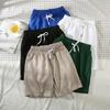 Side and Back Pockets Summer Relaxing  Solid Color  Thin Side and Back Pockets Mid Rise Male Shorts Activewear Shorts