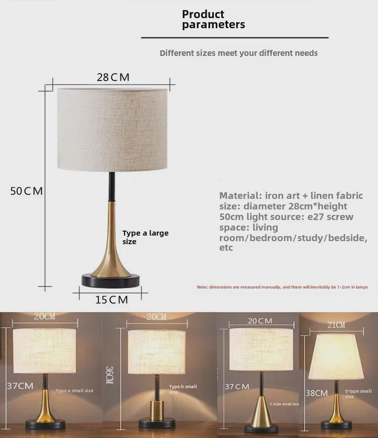 Nordická moderná stolová lampa: Romantické, teplé, kreatívne nočné svetlo do spálne alebo ako svadobná dekorácia