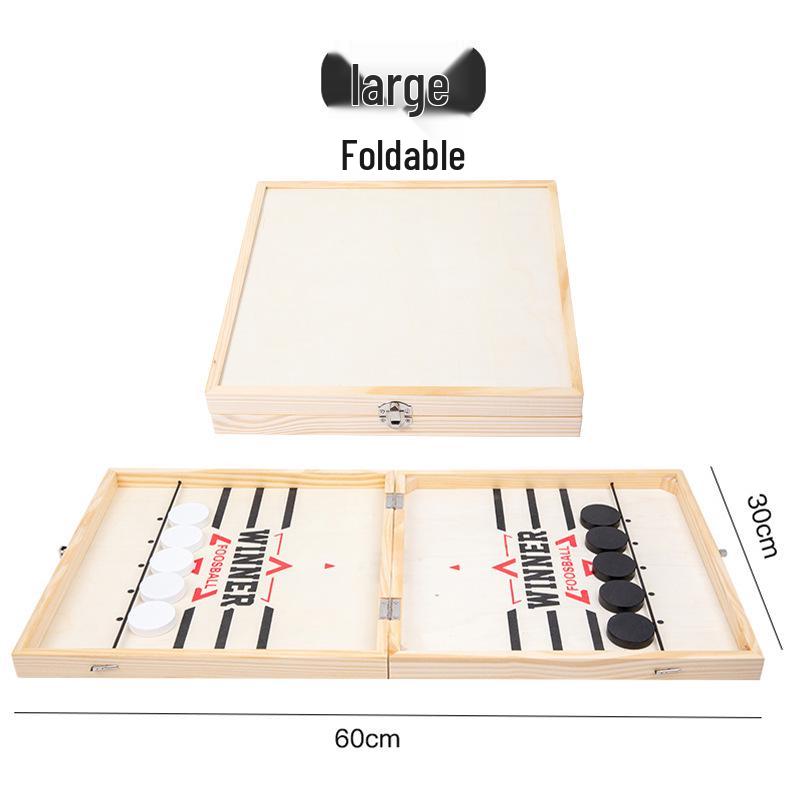 Douyin Holz Hüpfschach: Interaktives Tischspiel für Eltern und Kinder mit perlenartiger Hüpfaktion