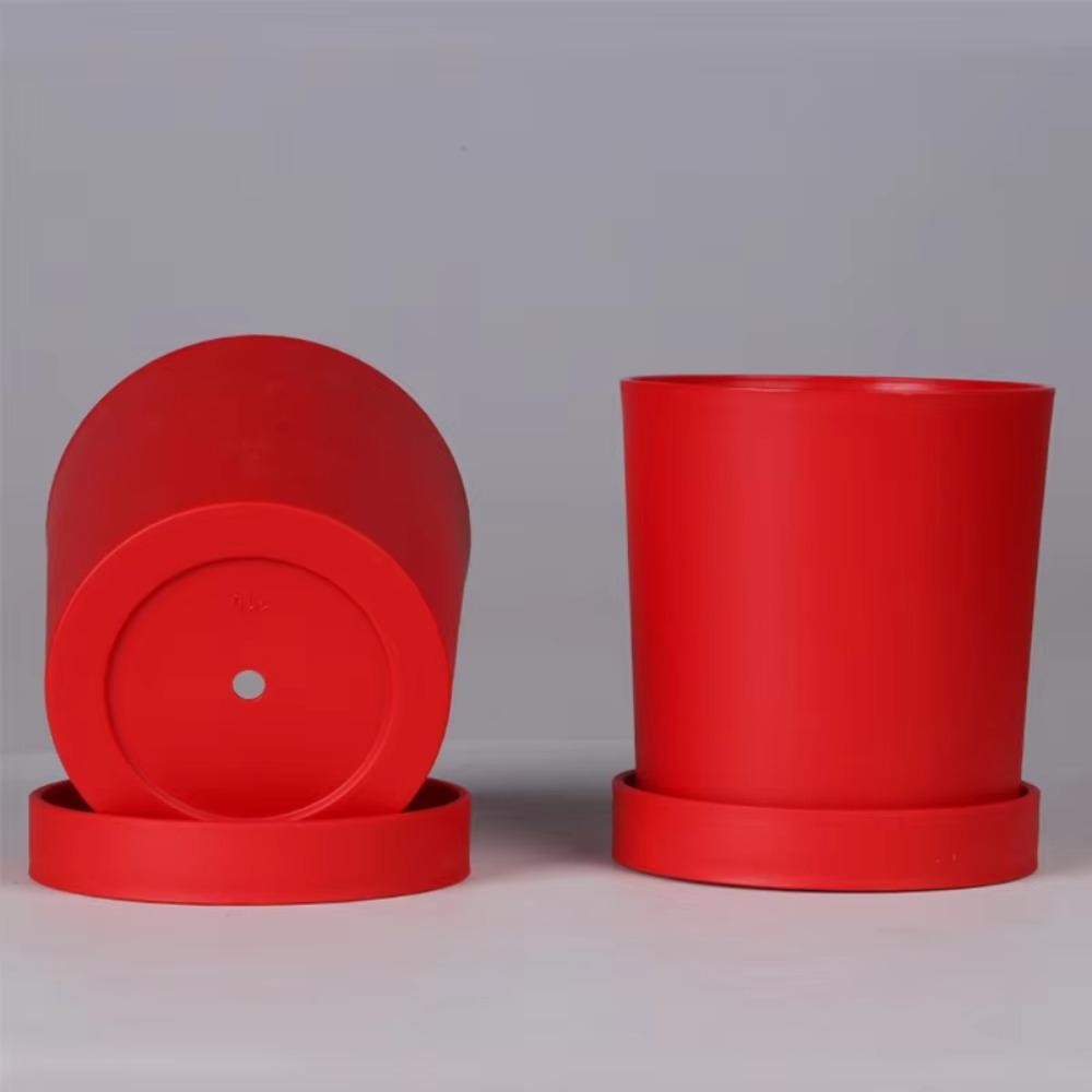 With Tray Flower Pot Plastic Decorative Pots New Flowerpot