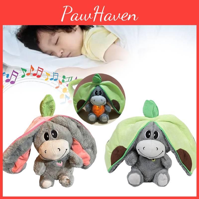 Relief Anxiety Breathing Avocado Strawberry Donkey Plush Toy Kids Doll Soothing
