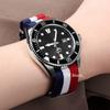 Sport Nylon Watch Band for Women&Men Watch Strap 16mm 18mm 20mm 22mm 24mm Army Sport Strap Fabric Nylon Watchband Buckle Belt
