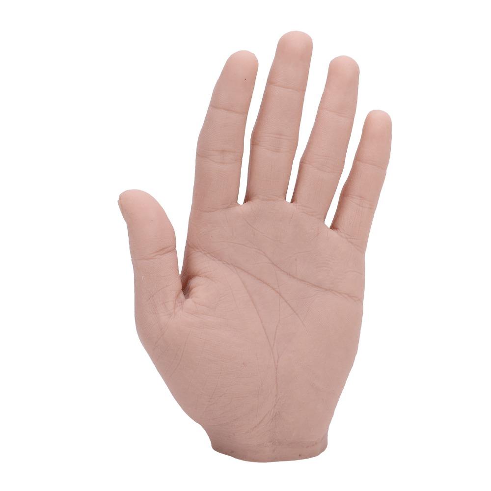 

Flexible Tattoo Practice Hand Life Size Simulation Silicone Hand Beginners Left Hand