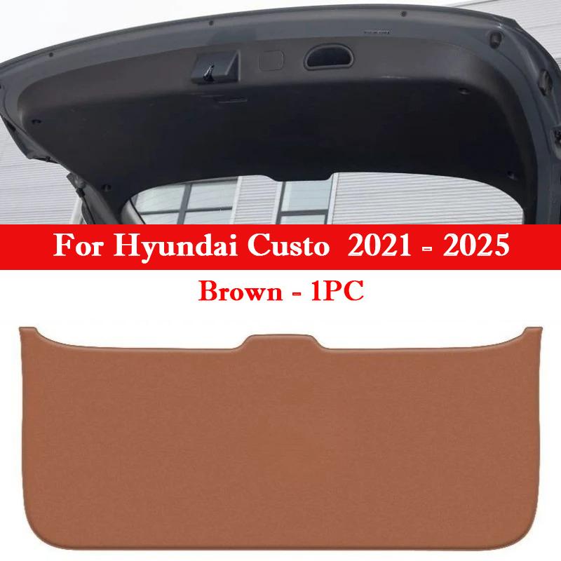 For Hyundai Tucson L Custo Car Trunk Door Anti Kick Pad Tailgate Protection Mat Cushion Cargo Liner Interior Decor Accessories