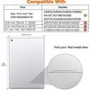 For IPad 10.2 Leather Protective Case, 9.7 Tri-Fold PC Tablet , Mini6 Leather Cover