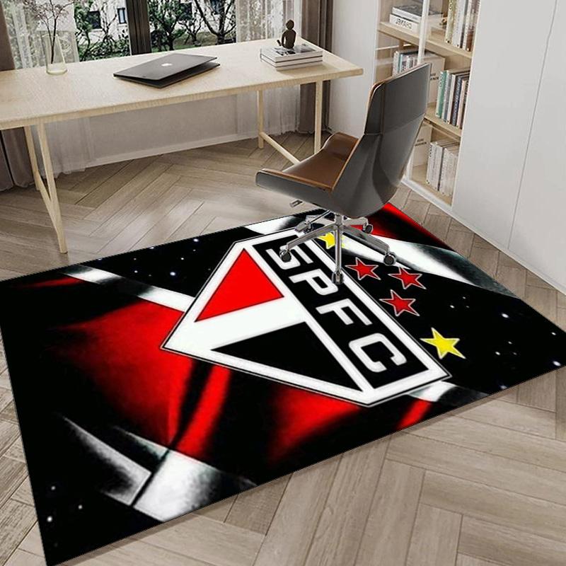 Spfc Team Crest Design Printed Area Rug for Office, Chair Rug, Decorative Carpet Floor Mat, Large Size Fan gifts Christmas gifts