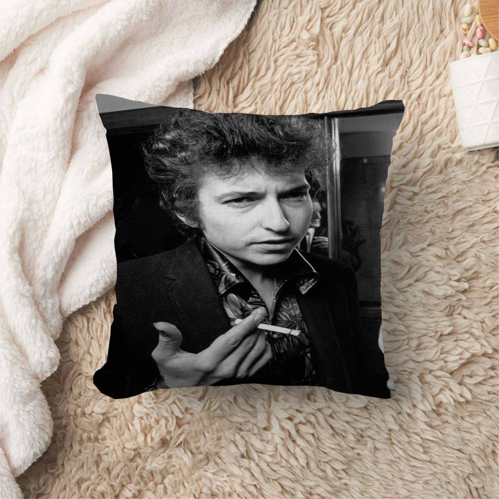 Singer B-Bob Dylan Rapper Personalized Pillow Cover Kids Bedroom Wild Party Decor Pillowcase Kid Birthday Shower Gift