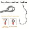 50Pcs Premium Fishing Hooks - Barbed Design For Anti-Slip & Secure Fish Grip | Reliable For Freshwater And Saltwater Hunting