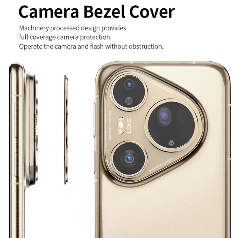 Hohe Haltbarkeit Aluminiumlegierung Ausgehöhlt Handy-Kameraobjektivabdeckung Stoßfest Mit Durchbruch-Design Für Mobile Geräte Sicherheit