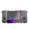 Glass Display Cover Intended for Retroid Pocket Handheld Gaming Device, with Oleophobic Coating and Adhesive Placement on the Prepared Display